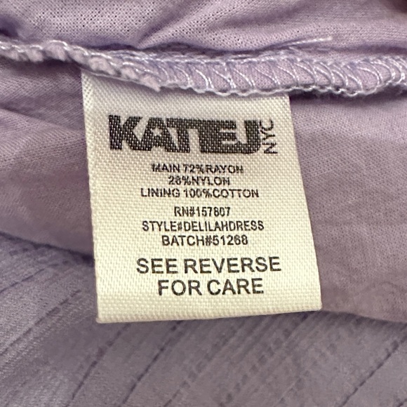 Katie J NYC Purple Dress girls youth XL - Picture 7 of 8